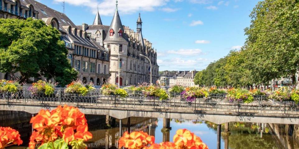 Quimper: T3 Avec Vue Cathedrale Proche Gare公寓 外观 照片